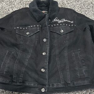 Harley-Davidson Black Studded Jacket